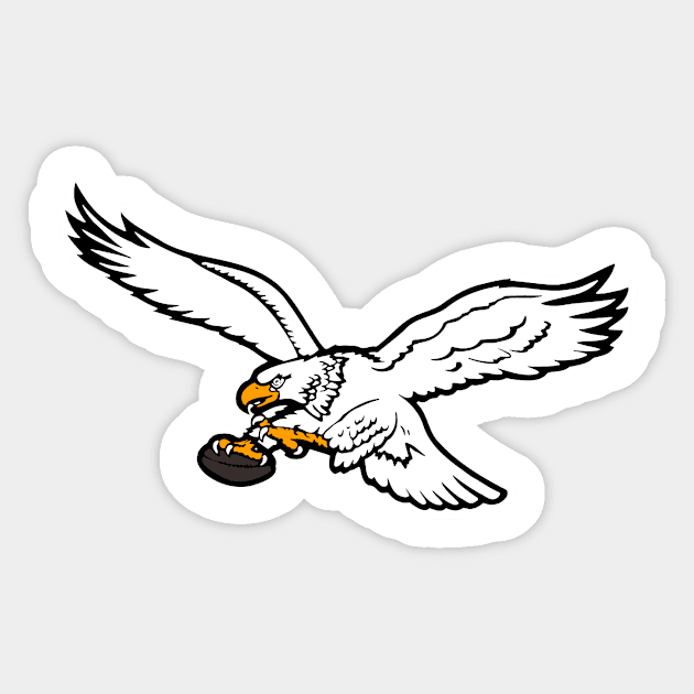 Eagle-Wawa Sticker by bigbett